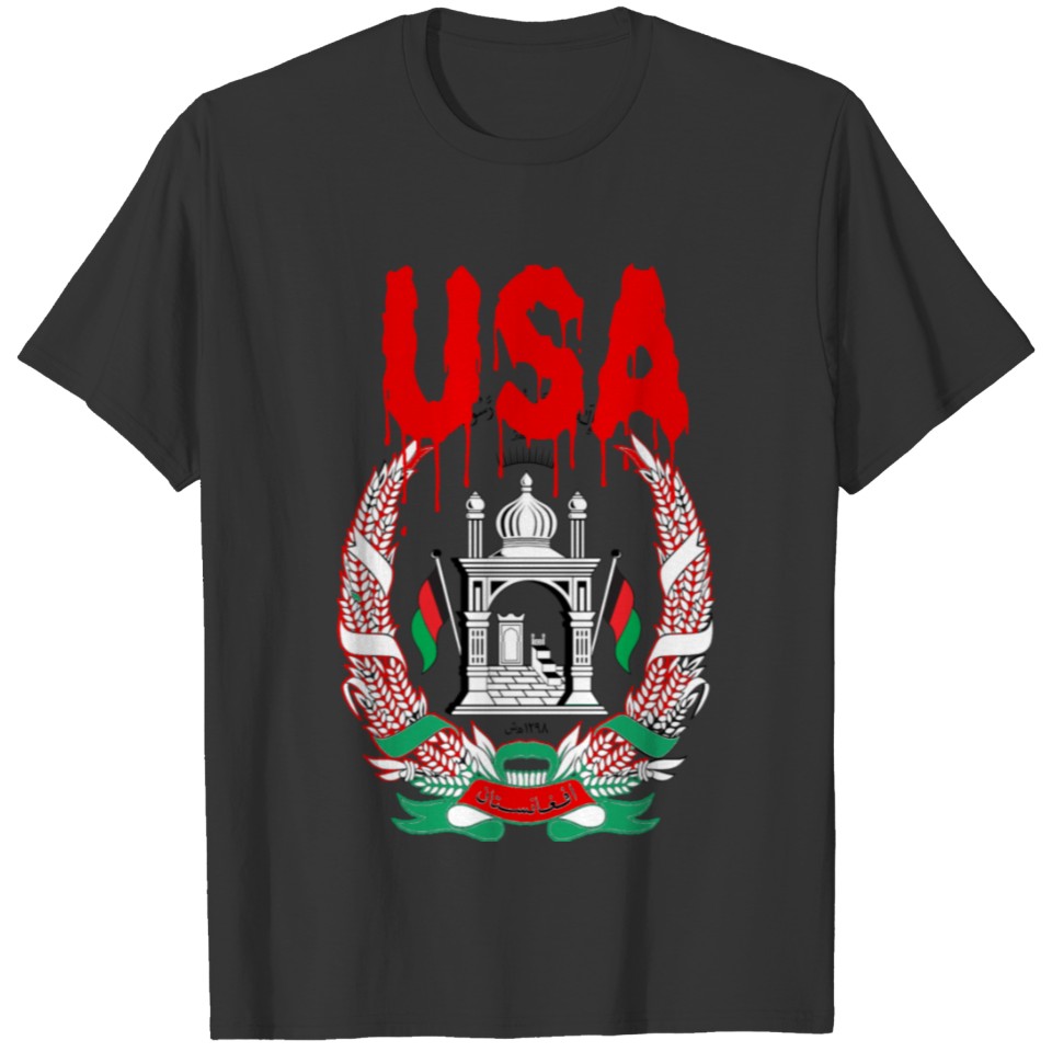 USA AFGHANISTAN T-shirt
