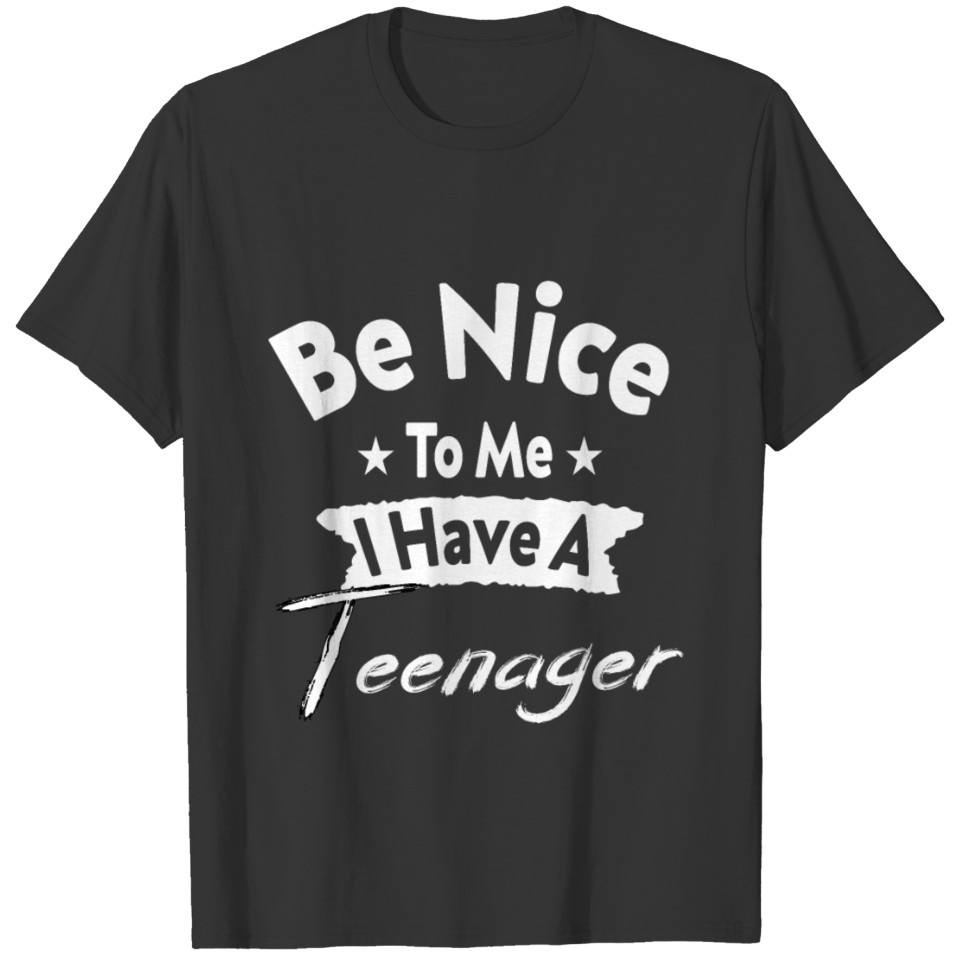 Funny Dad Mom Daughter Be Nice Teenager To Do List T Shirts