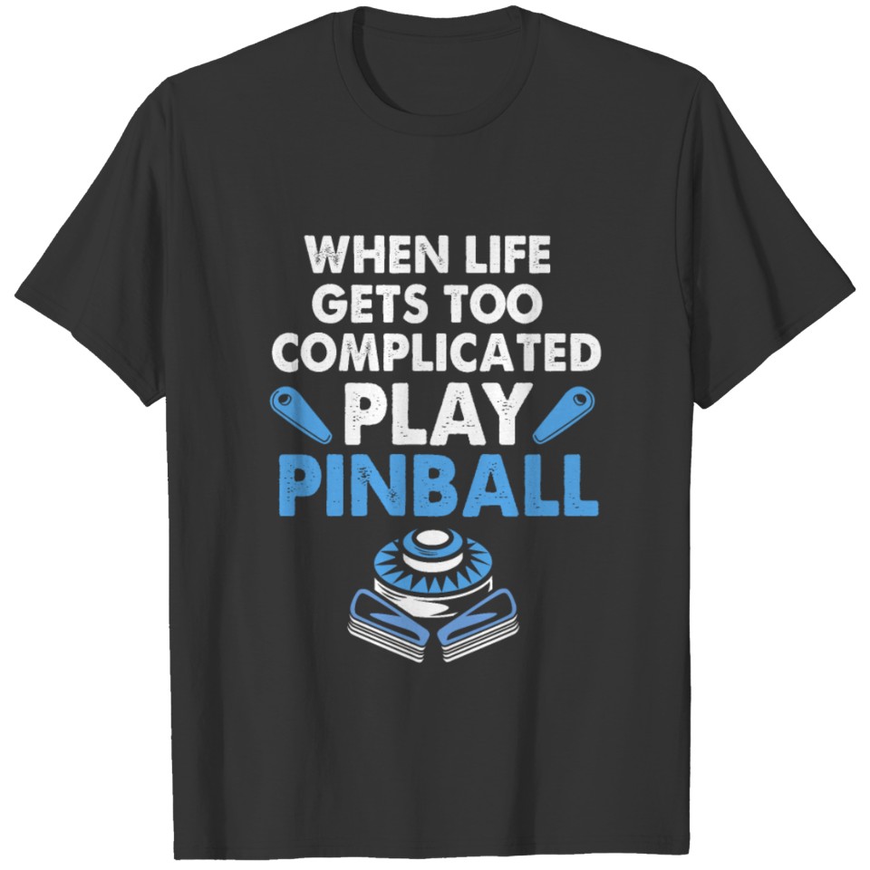 Funny Pinball Arcade For Men T Shirts