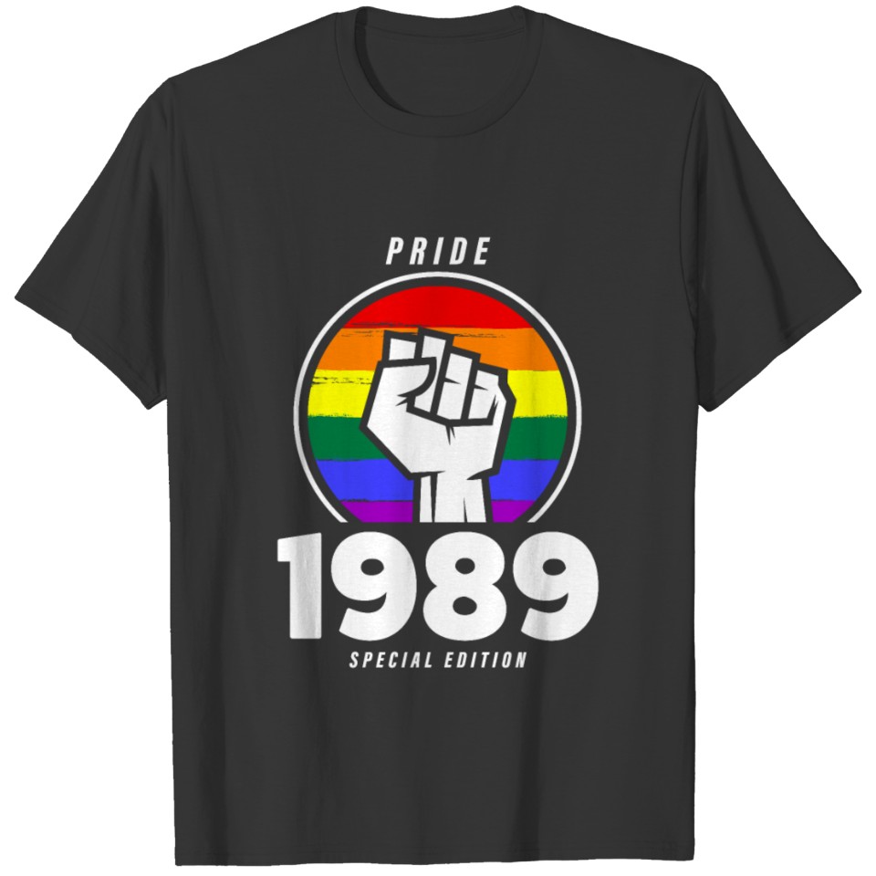 1989 Birthday Gay Pride LGBT T-shirt