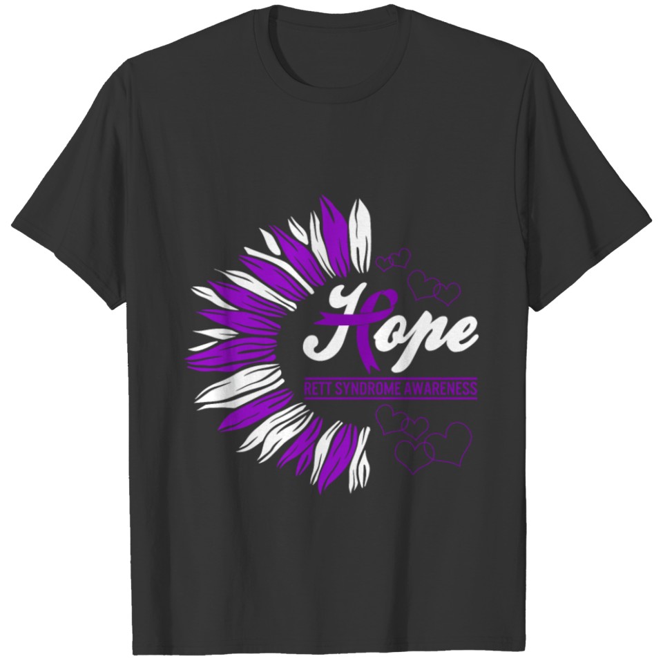 Hope Rett Syndrome Awareness Shirt, Rett Syndrome T-shirt