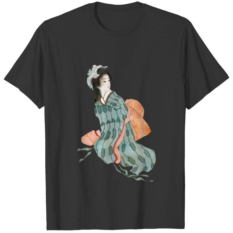 Painting of a woman wearing a kimono T Shirts