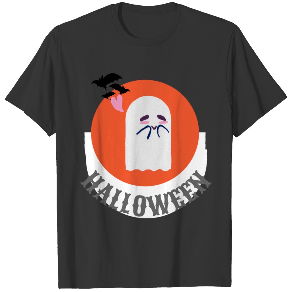 Cute ghost Halloween T-shirt