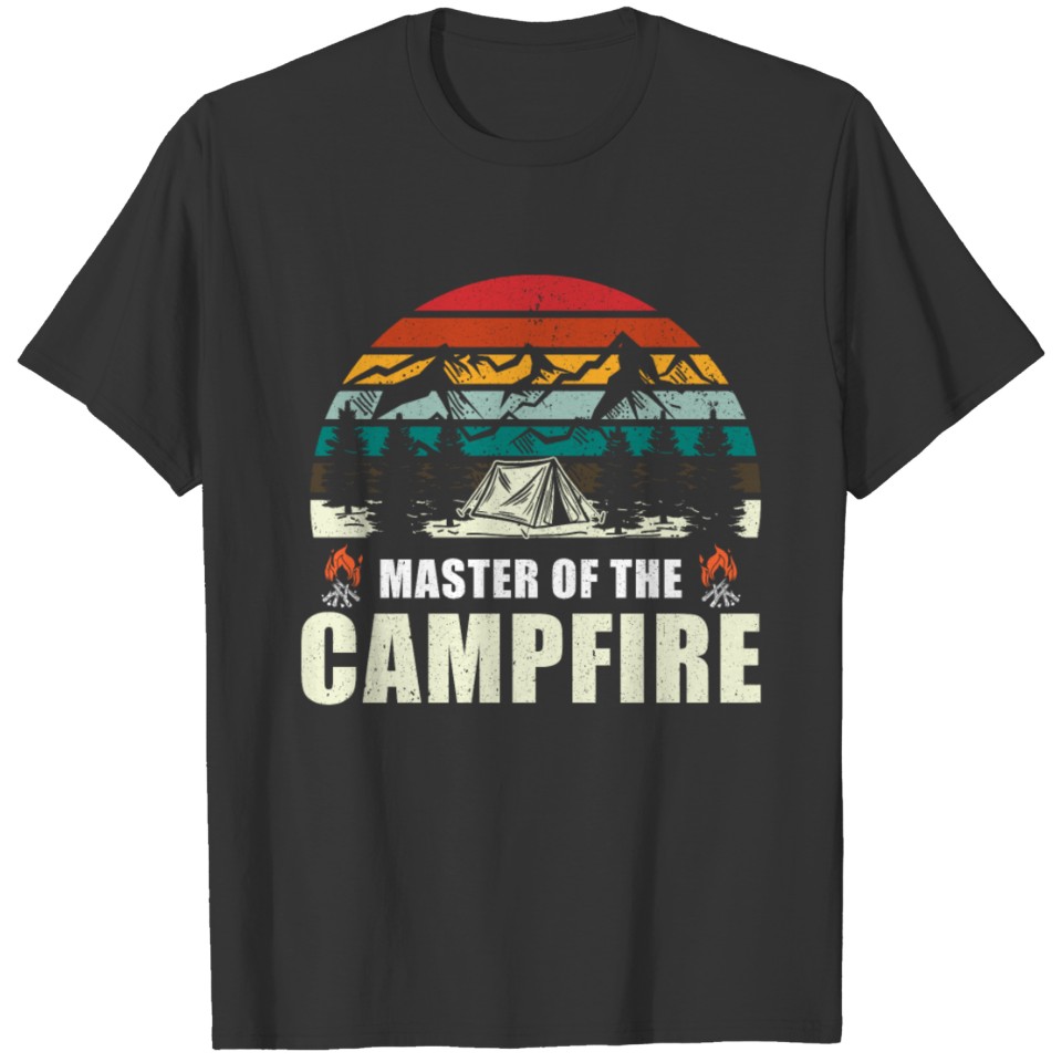 Funny Scout Campfire Fun Camper Boy Nature T Shirts