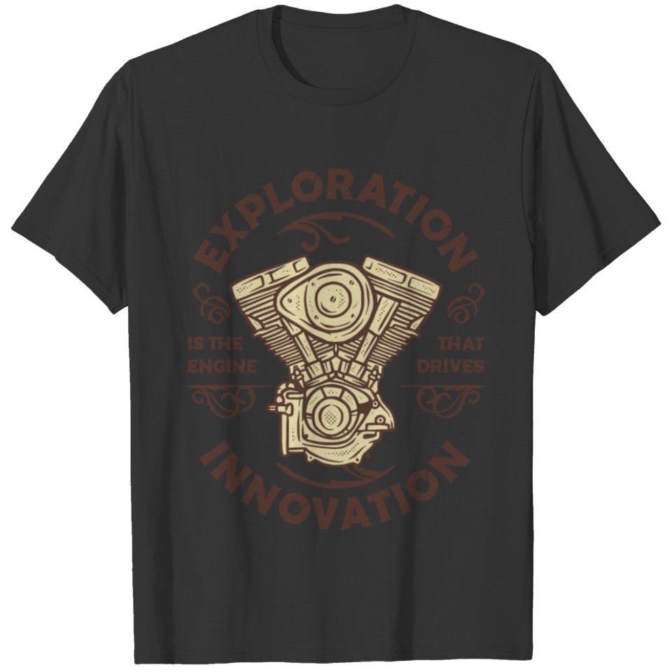 Motorbike Engine T-shirt