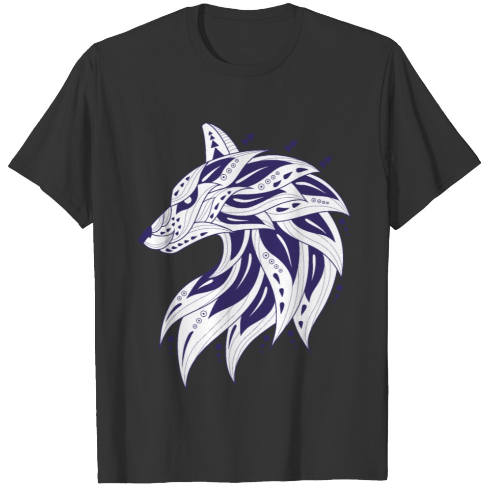Wolf Spirit Animal Wolfpack Full Moon T-shirt