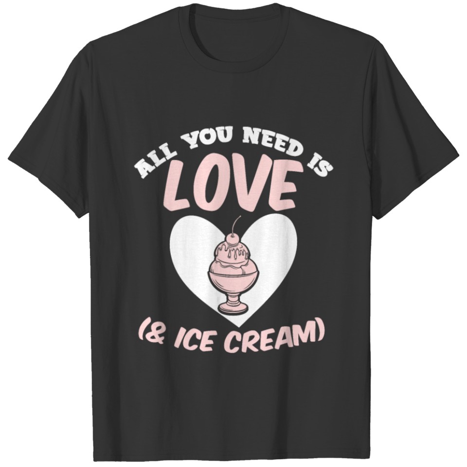 ice cream love T-shirt