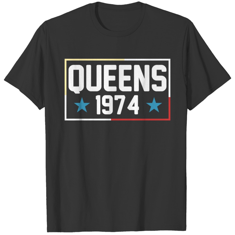 Queens 1974 I Love Queens New York City Pride T-shirt