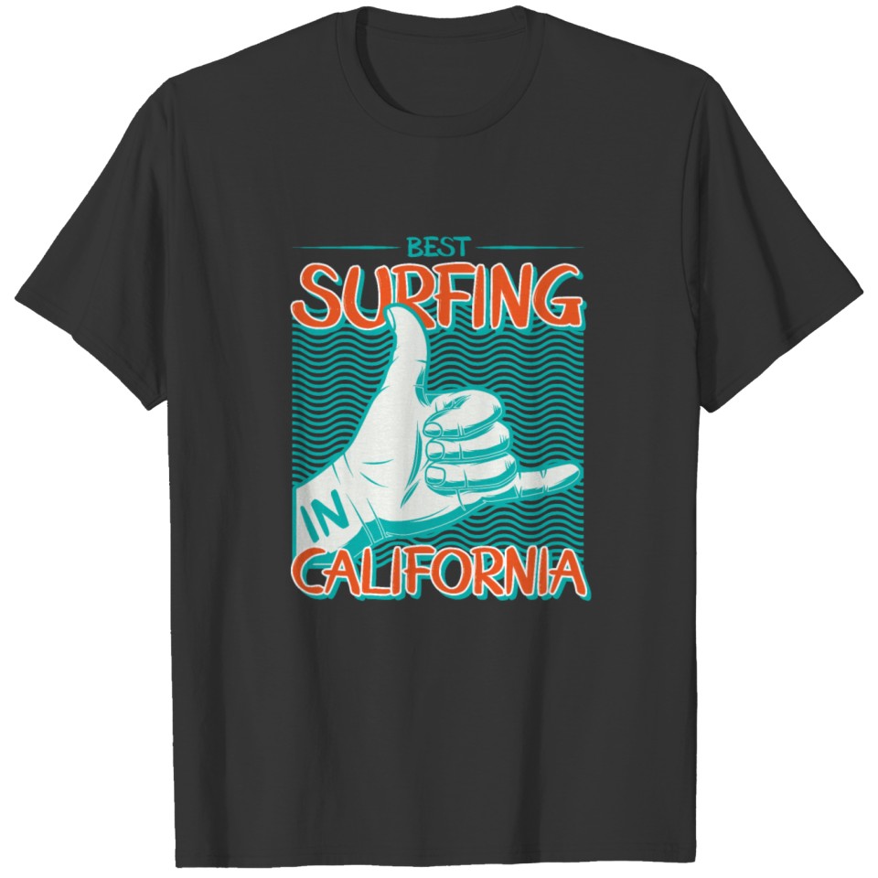 paradise surfing T-shirt