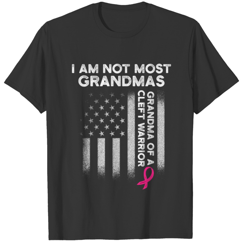 Cleft Palate Lip Most Grandma Cleft Strong T-shirt