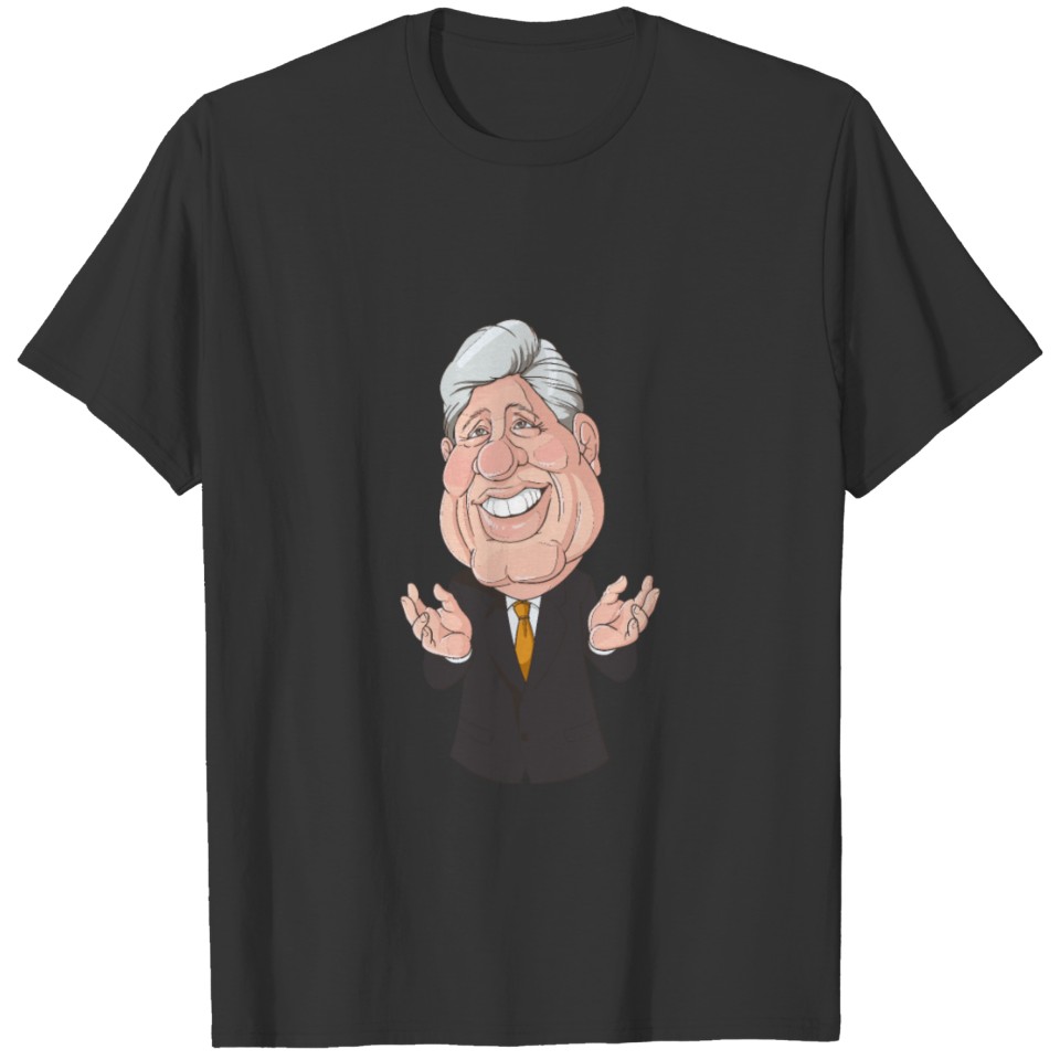 Politics Happy Bill Clinton T Shirts