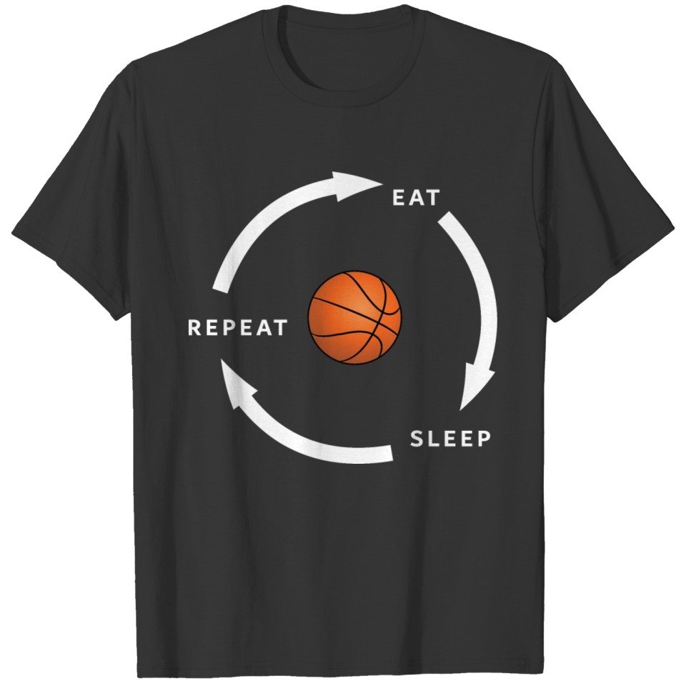 Basketball Eat Sleep Repeat T-shirt