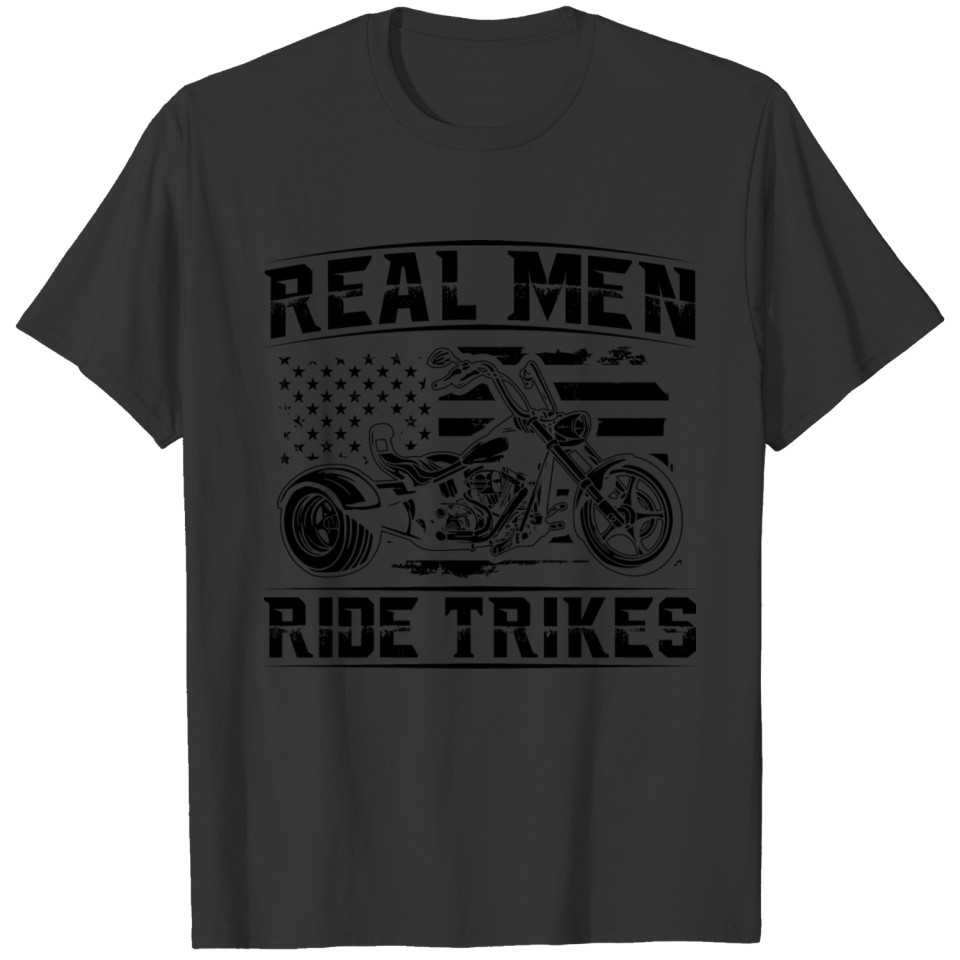 Trike Men | Trikes Triker Motorcycle Gift Idea T Shirts