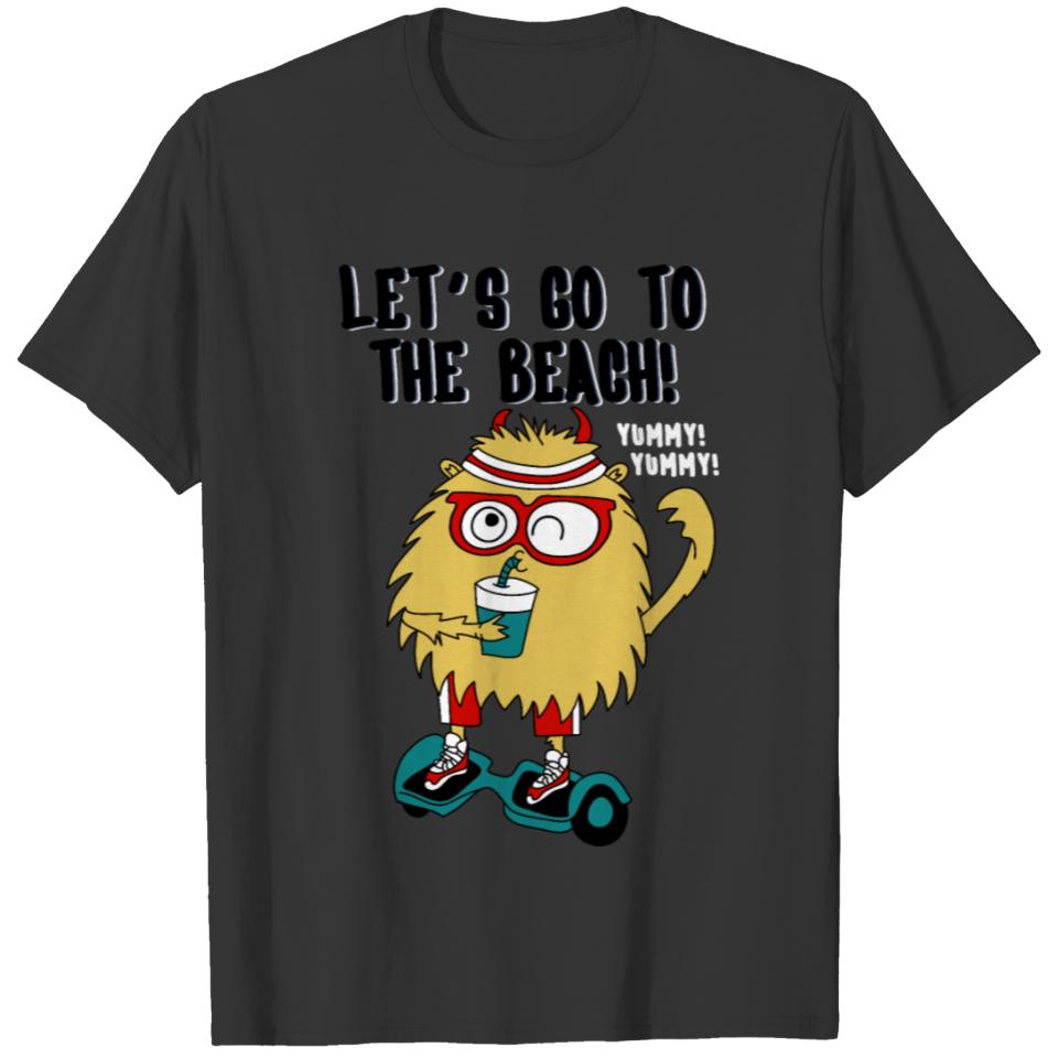 Let's Go To The Beach Let's Go To The Beach monste T-shirt