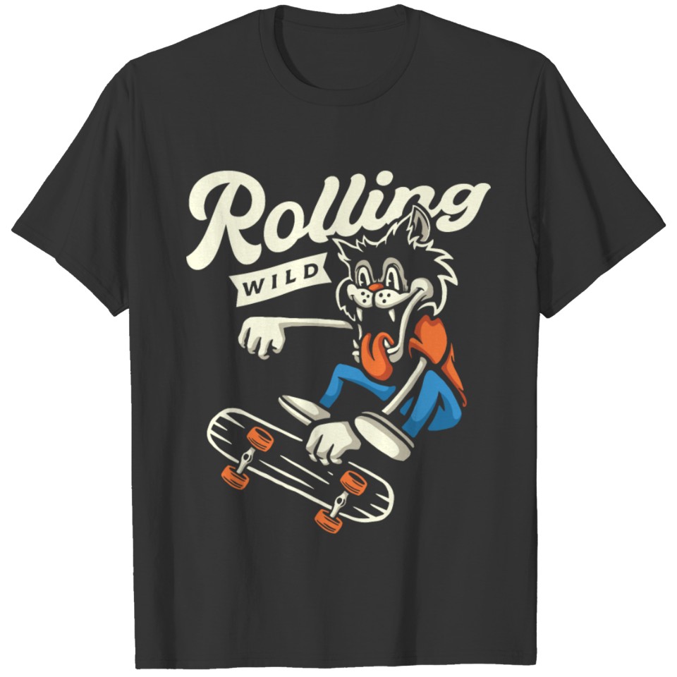 Rolling wild T-shirt