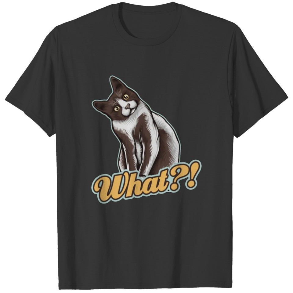 Cool cat design T-shirt
