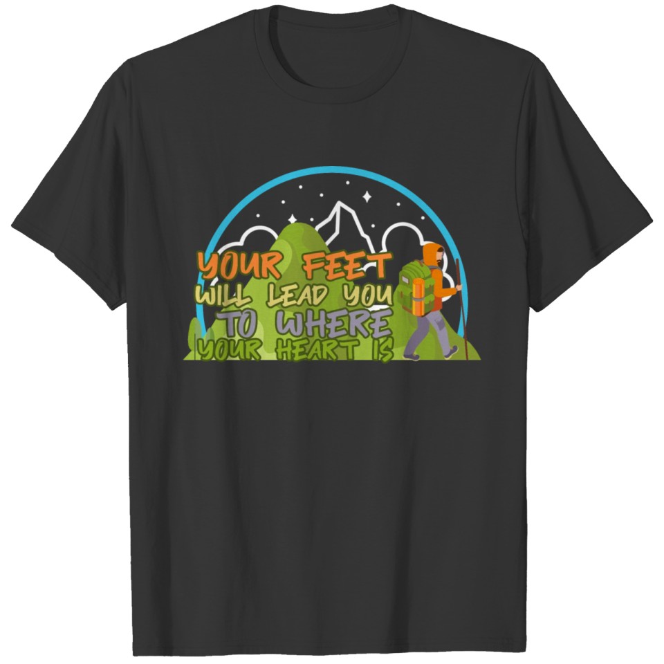 Hike Outdoor Hiking Mountains T-shirt