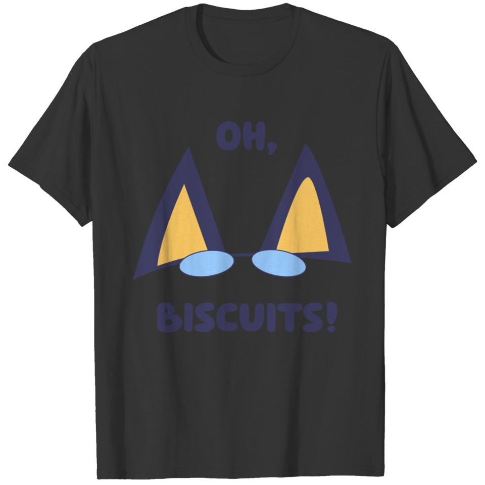 oh biscuits shirt, mum dad cartoon, family fathers T-shirt