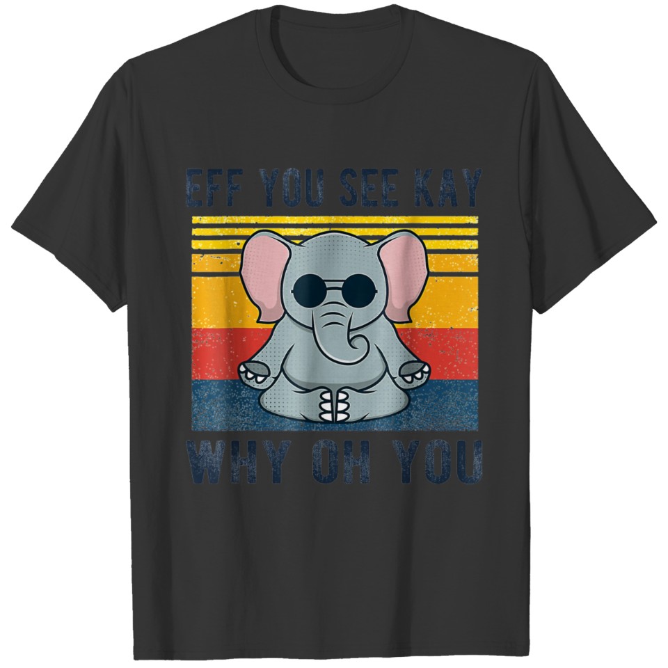 Elephant Yoga Lover T-shirt
