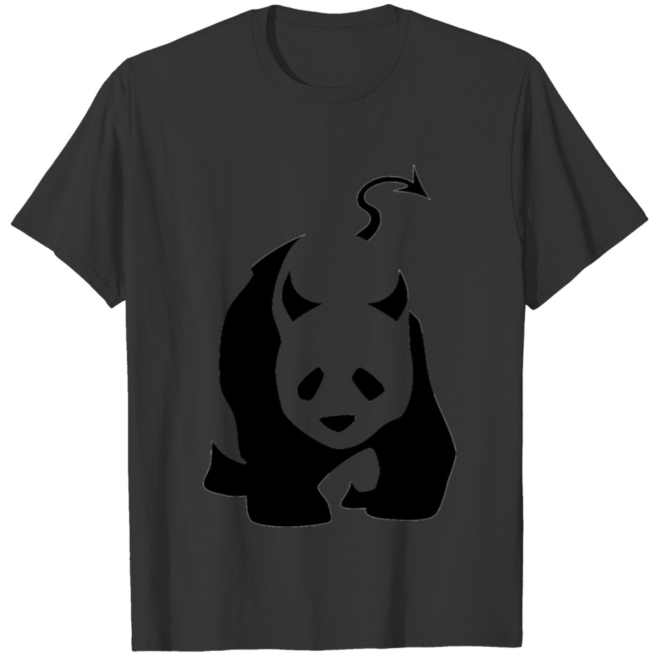 devil panda T-shirt