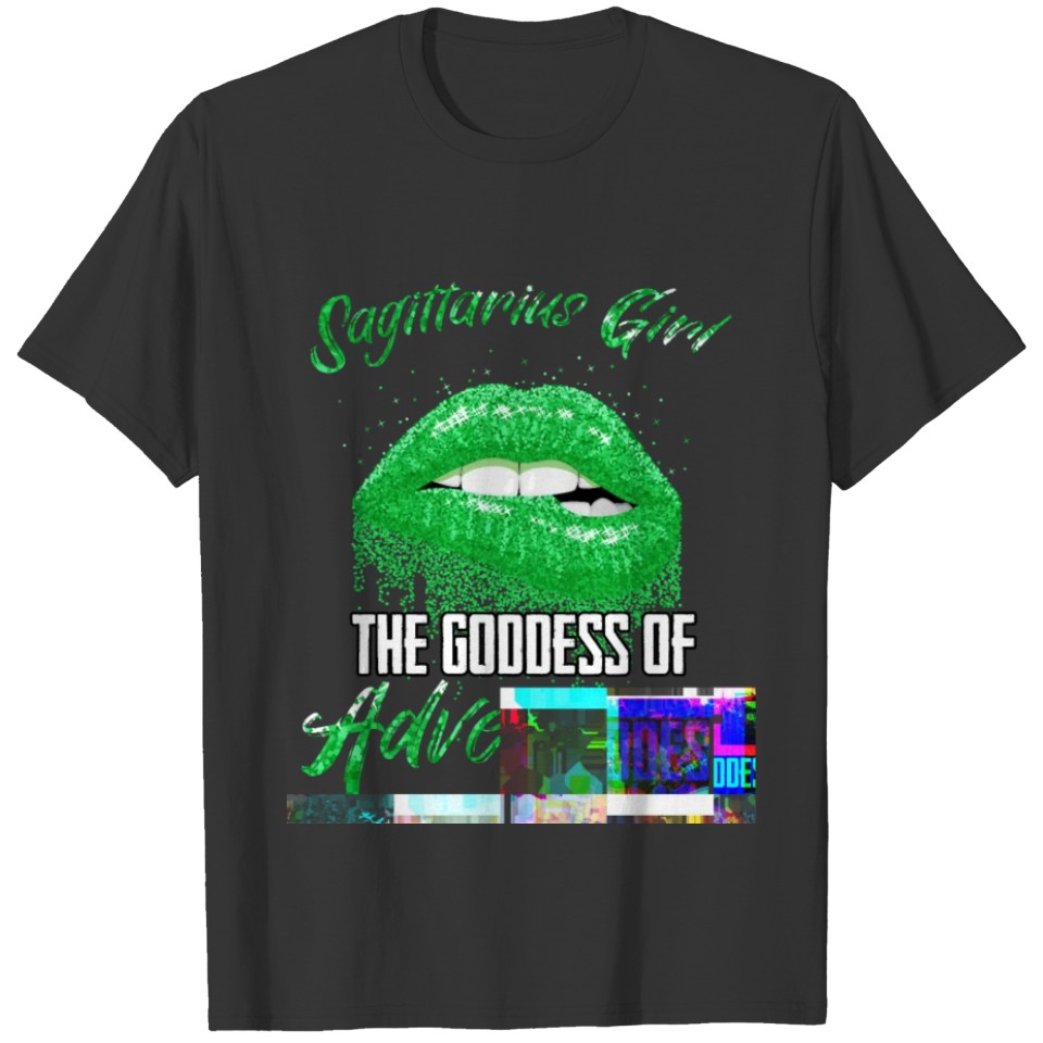 Sagittarius Girl The Goddess Of Adventures T-shirt