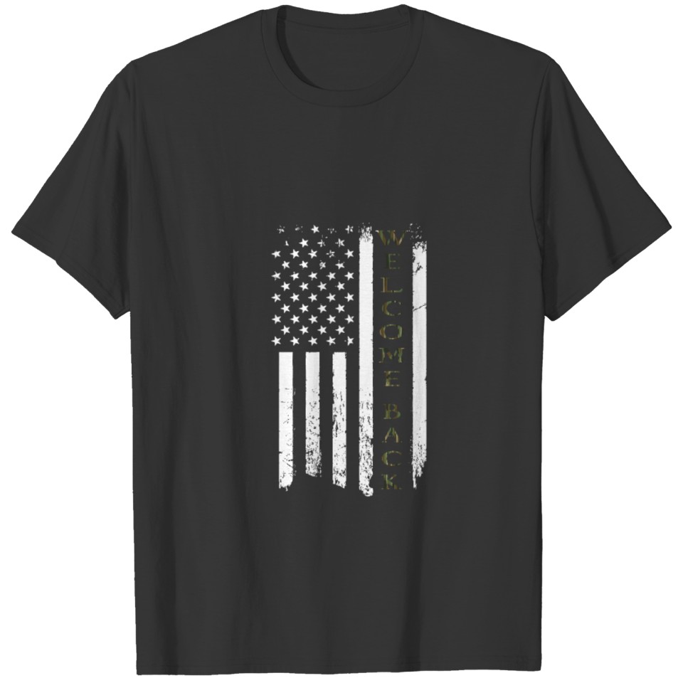 Welcome Back Patriot Flag T-shirt