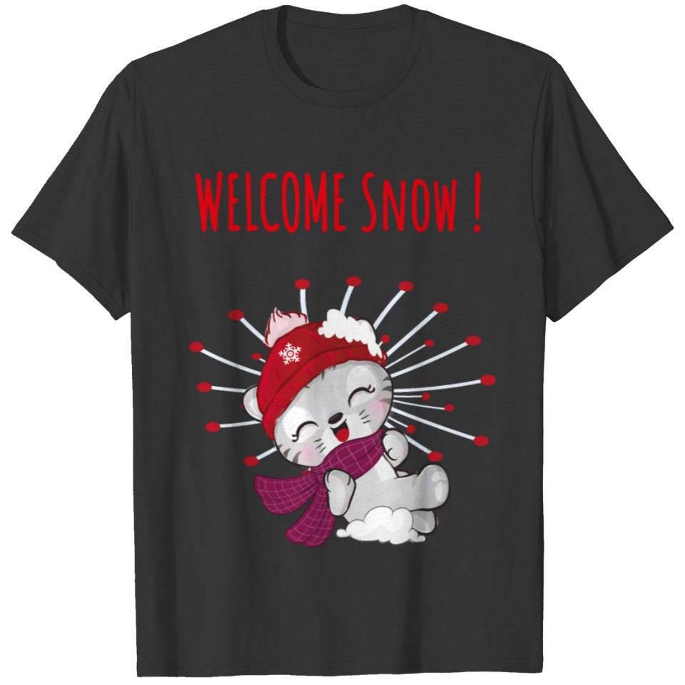 welcome snow T-shirt