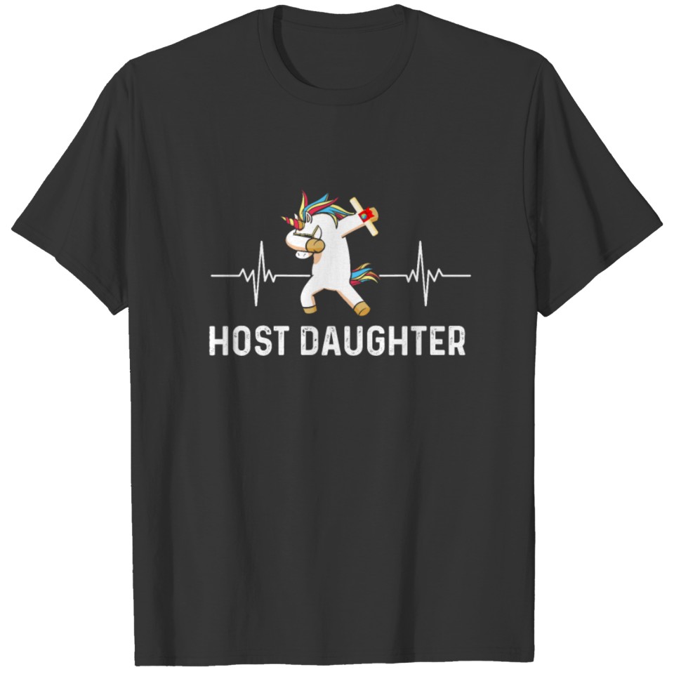 Foreign Host Family Unicorn Daughter Exchange T Shirts