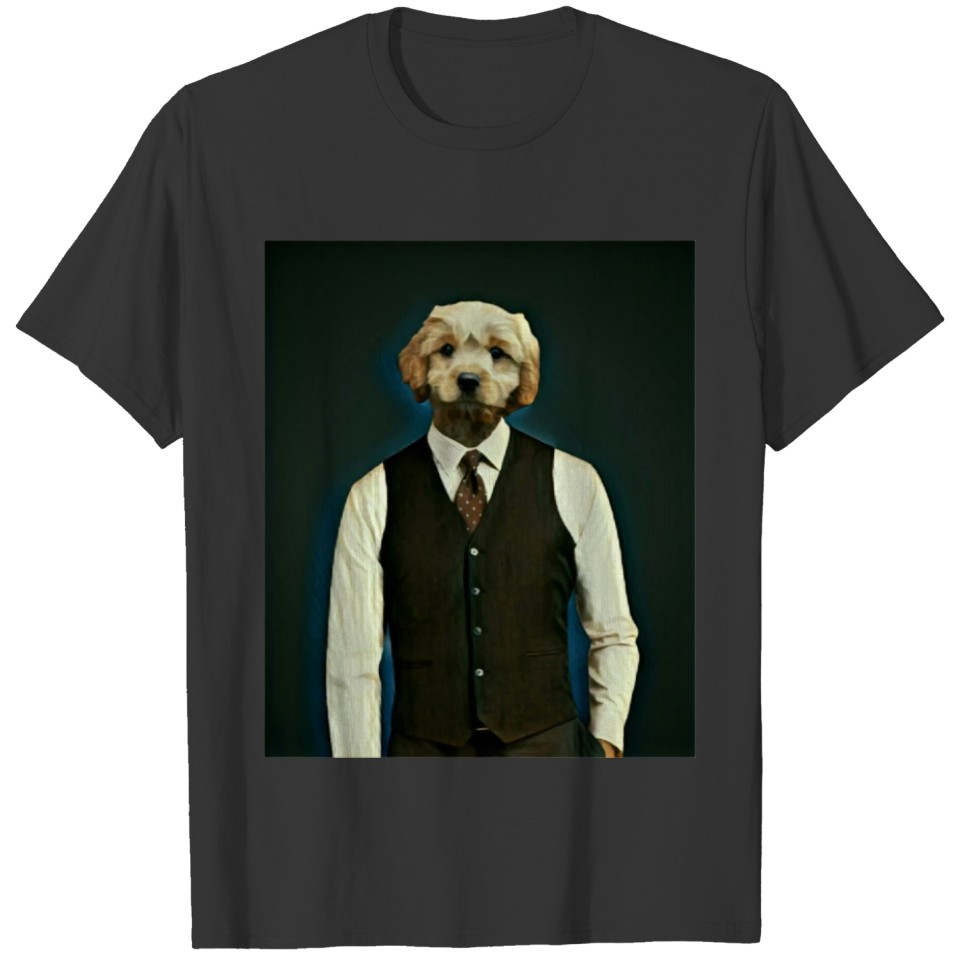 Cool Dog Artwork T-shirt