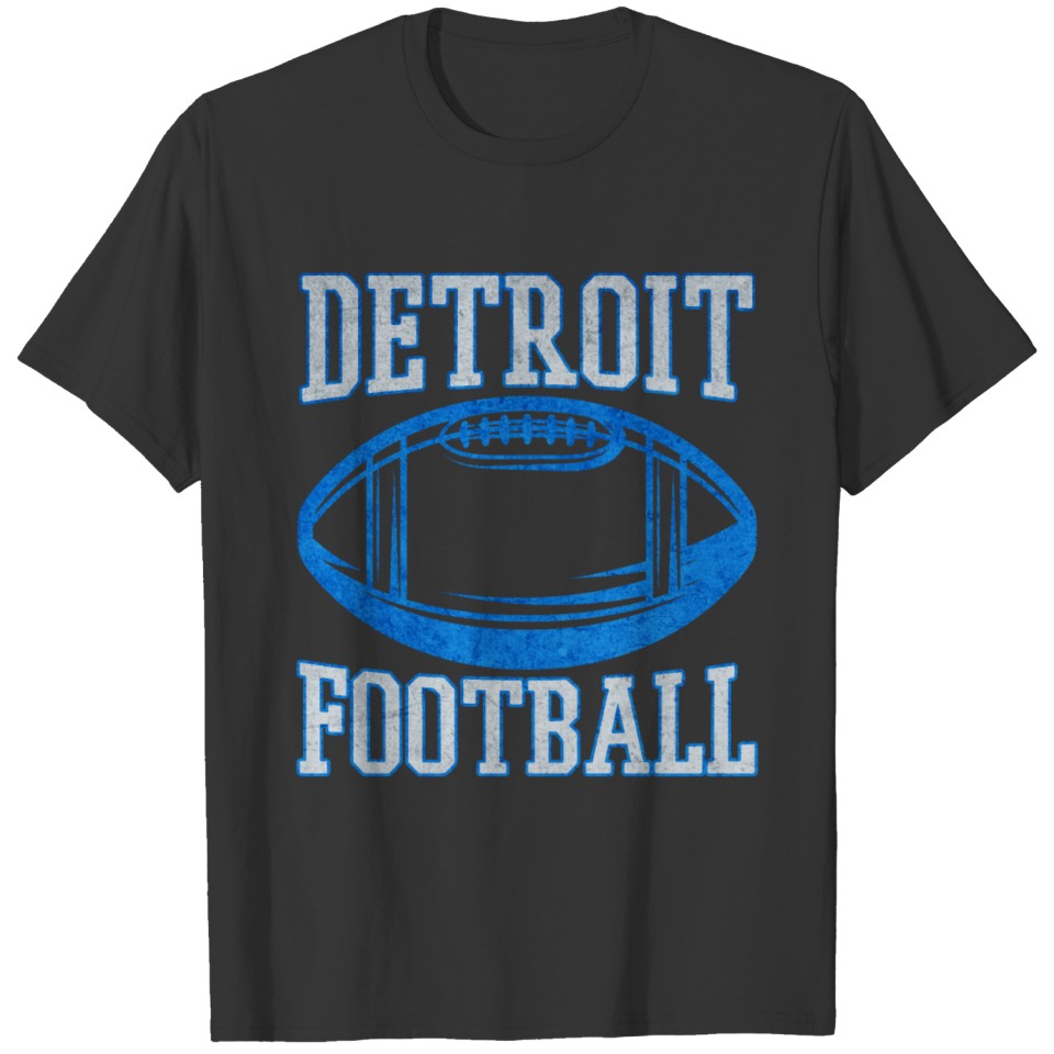 Detroit American Football Team T-shirt