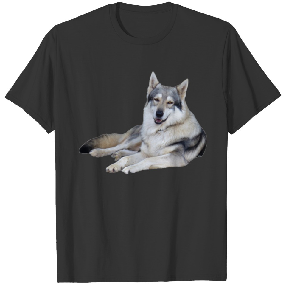Black and White Wolf T Shirts