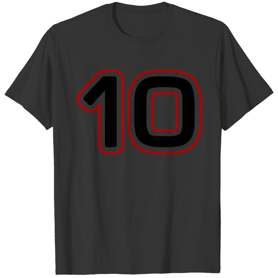 10 Number symbol T-shirt