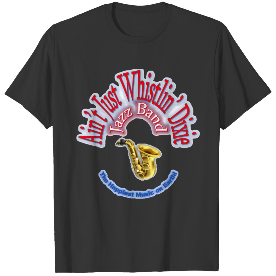 AJWD Logo Saxophone RWB1 T-shirt