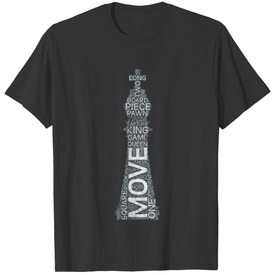 Chess King chess lover and player T-shirt