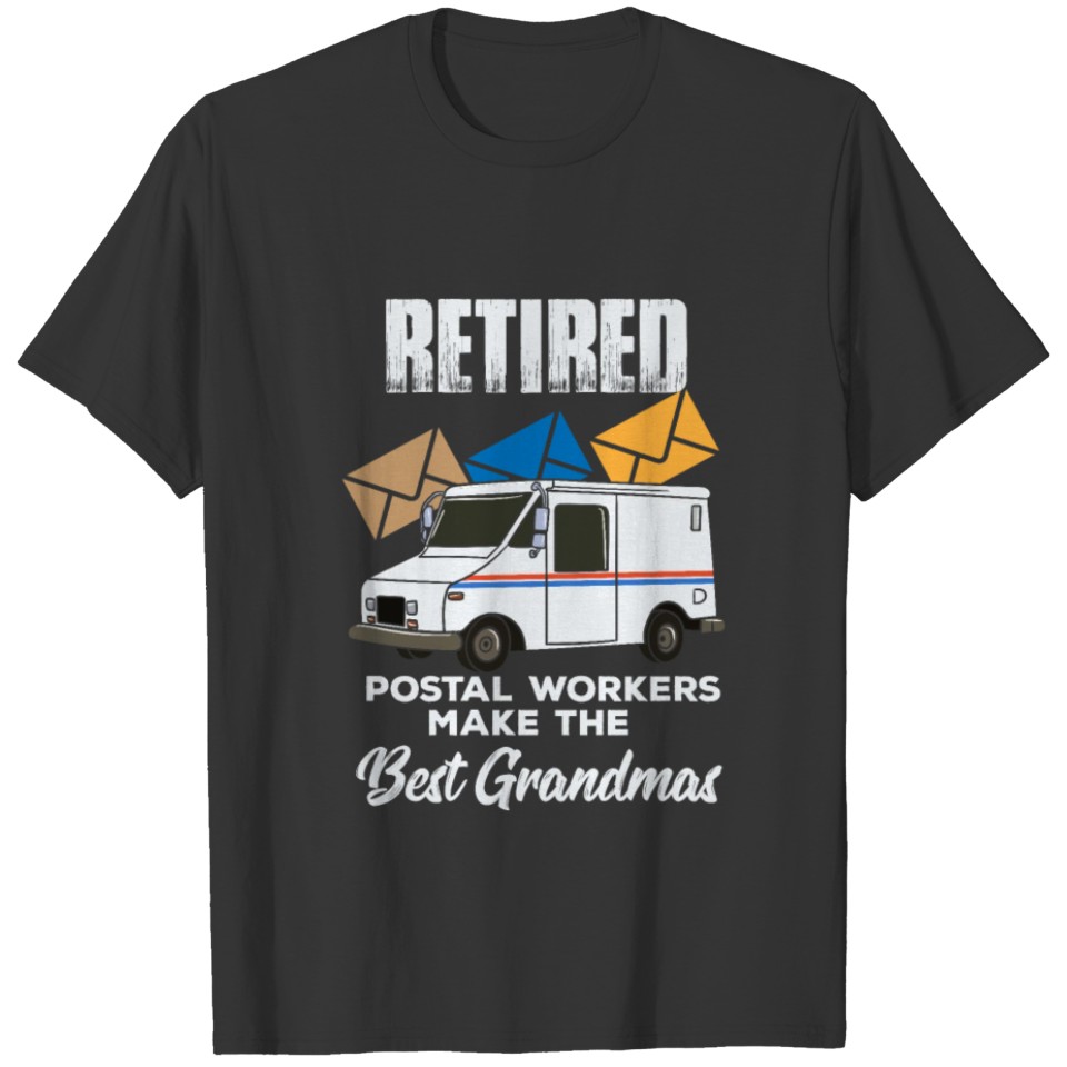 Retired Postal Worker Grandma T-shirt