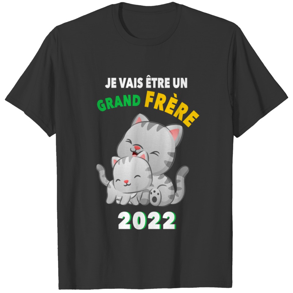 Bientôt Grand Frère 2022 Futur Grand Frère 2022 T-shirt