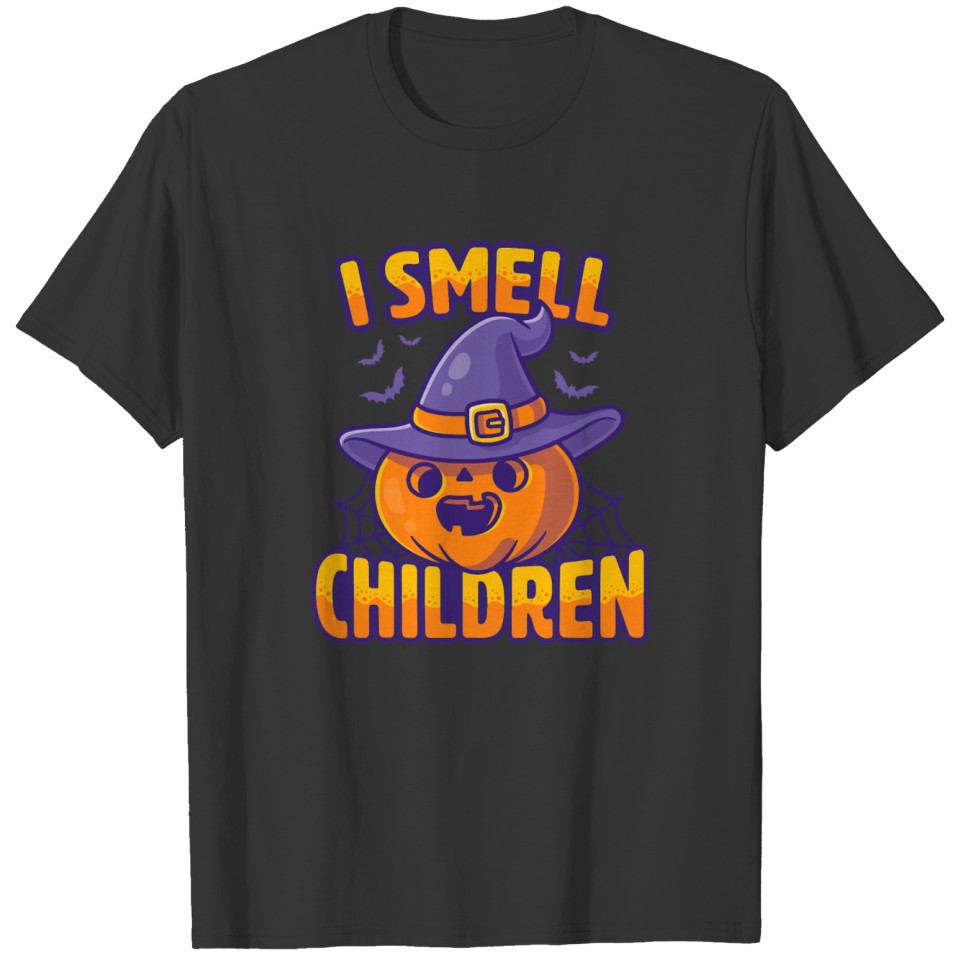 I Smell Children Funny Dad Mom Teacher Halloween T Shirts