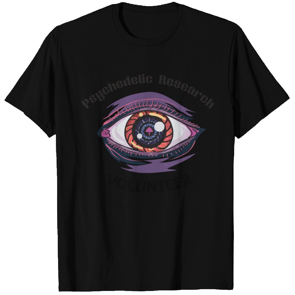 Psychedelic research volunteer, trippy mushroom T Shirts | ID 14125232 ...