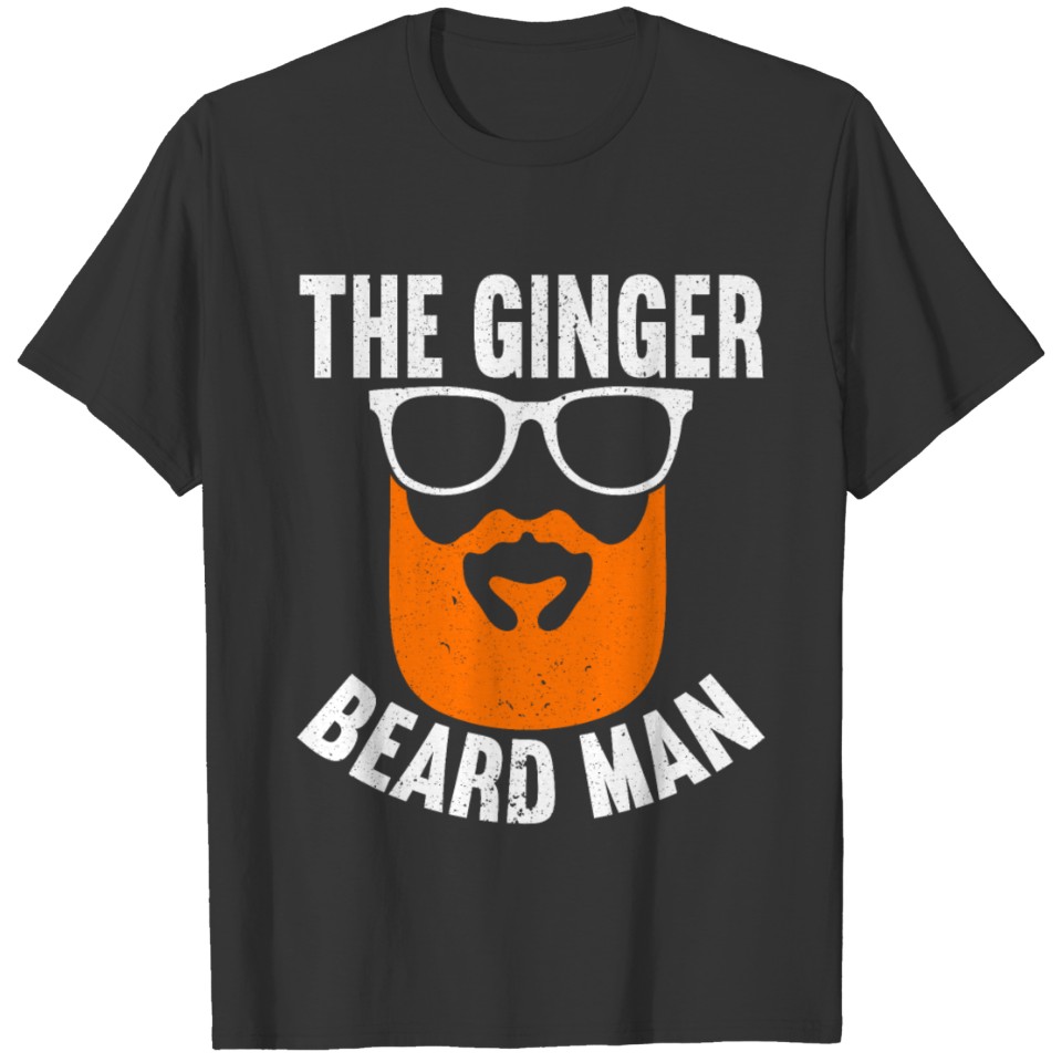 The Ginger Beard Man Redhead Redheaded Irish T-shirt