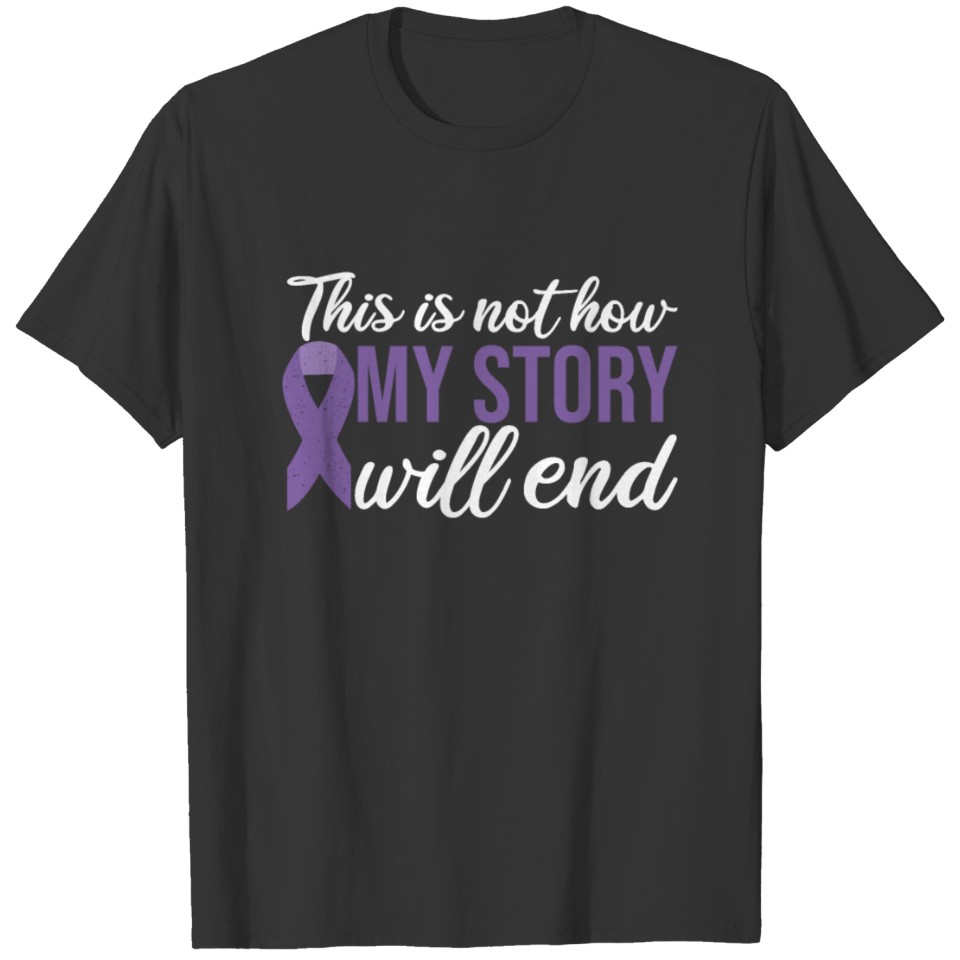 This is not how My Story will end World Cancer Day T-shirt