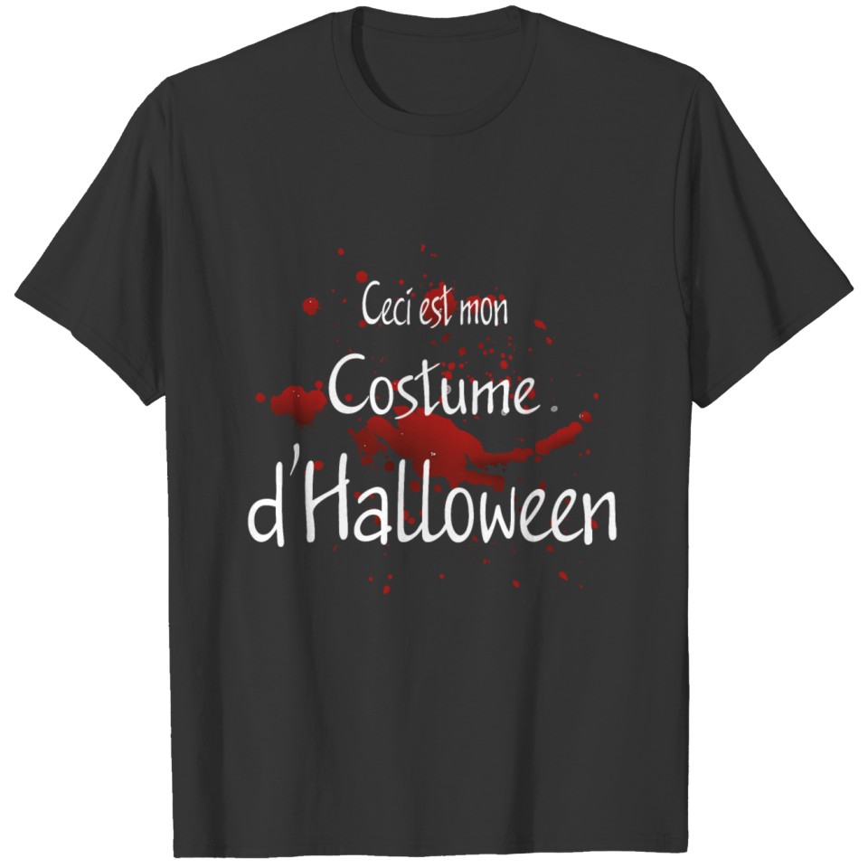 Ceci est mon Costume d'halloween T-shirt