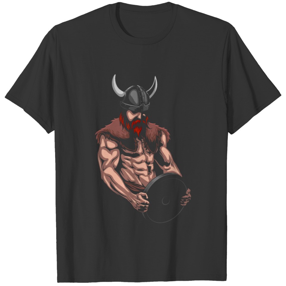 Viking Warrior Viking Fitness Gain Weight T-shirt