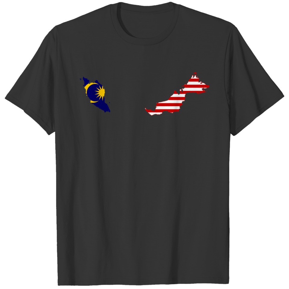 Sticker Flag Map T-shirt