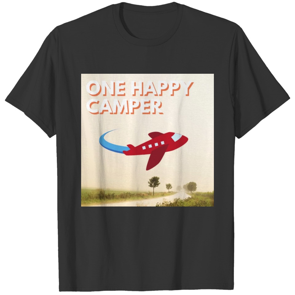 Orange Camp Travel Lifestyle and Hobbies T Shirt T-shirt