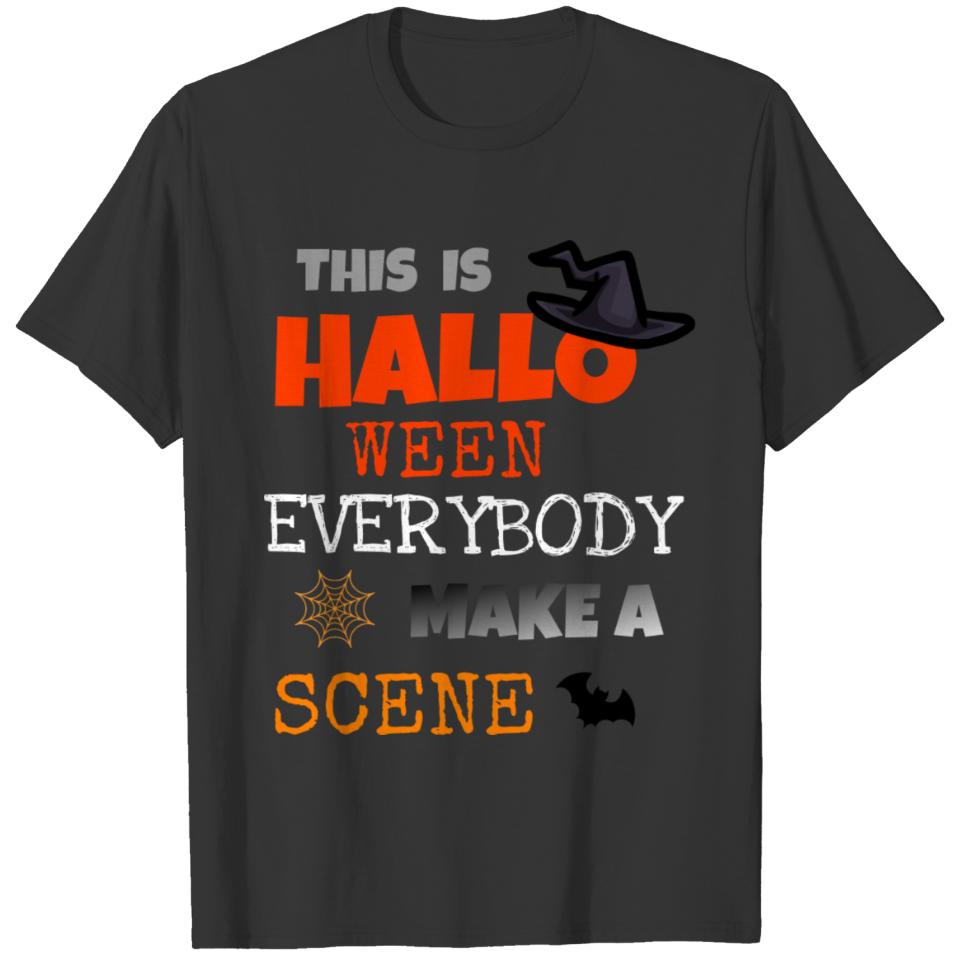 This is halloween T-shirt