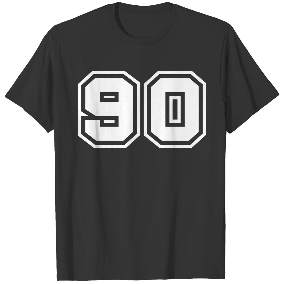 90 Number Symbol T-shirt
