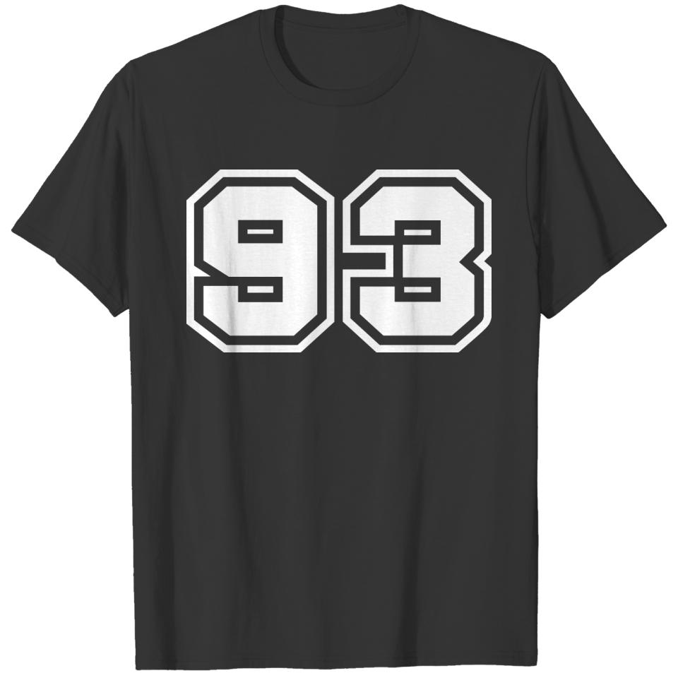93 Number Symbol T-shirt