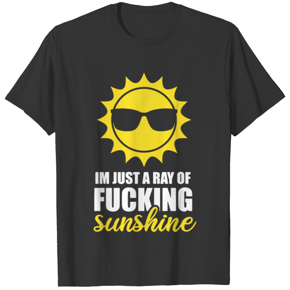 Sarcastic Funny Ray of Sunshine Gift T-shirt