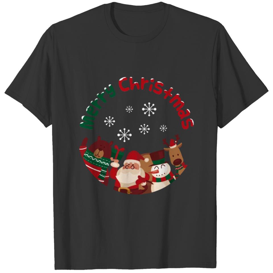 Merry Christmas design Funny Gift for Xmas Lovers T-shirt
