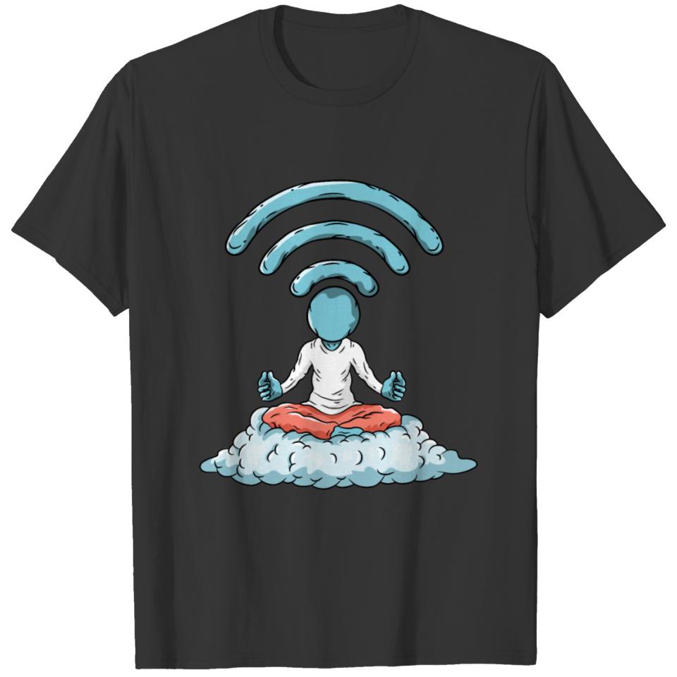 Nerd WiFi Computer T-shirt